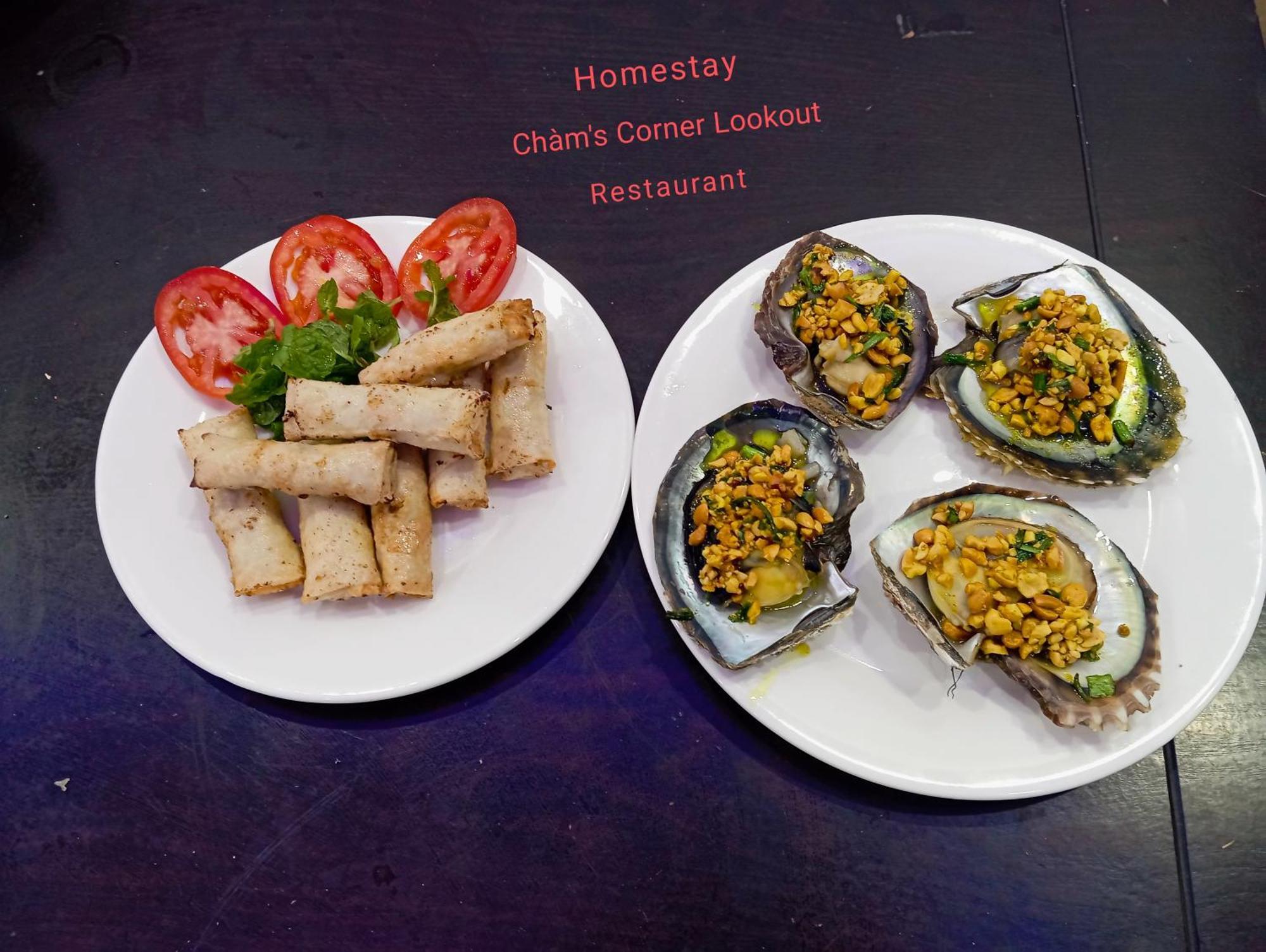 Cham'S Corner Lookout Homestay & Restaurant Tân Hiệ Exterior foto